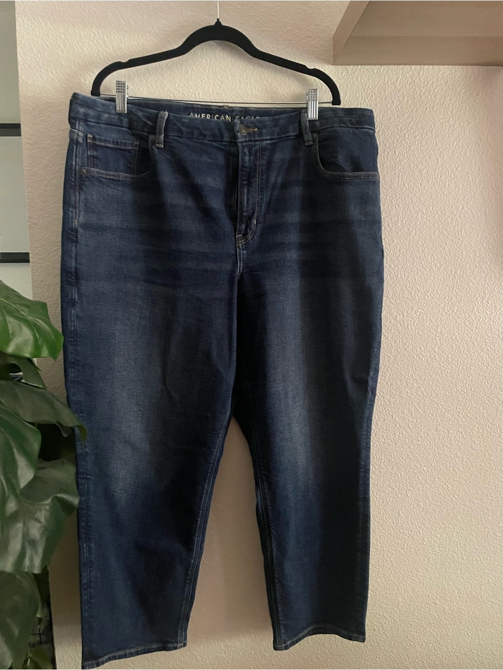 American Eagle Outfitters Dark Wash Mom Jeans